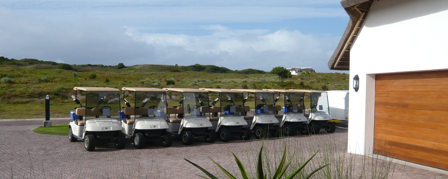 Golf Carts at St Francis Golf Lodge